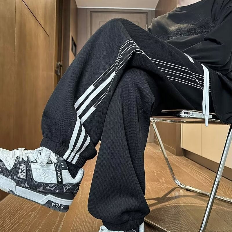 Herren Modernes Casual Jogginghose Drune