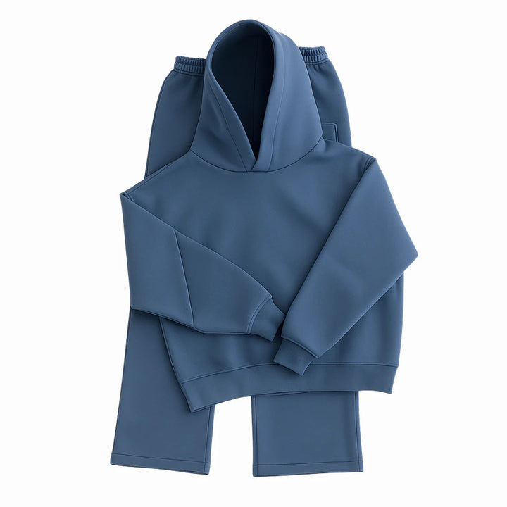 Damen Sportliches Hoodie-Set