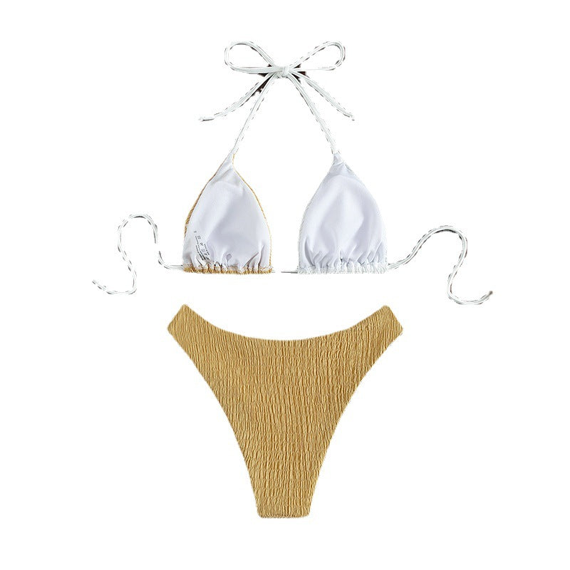Damen Triangel-Bikini mit raffiniertem Rippdesign Drune