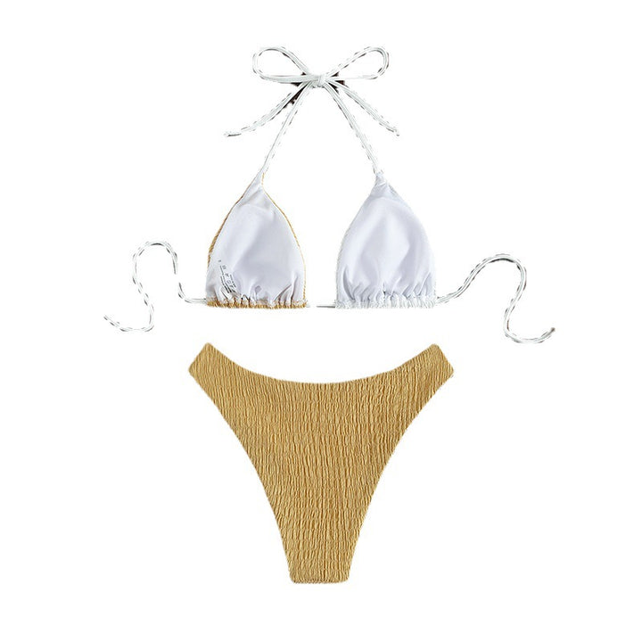 Damen Triangel-Bikini mit raffiniertem Rippdesign Drune