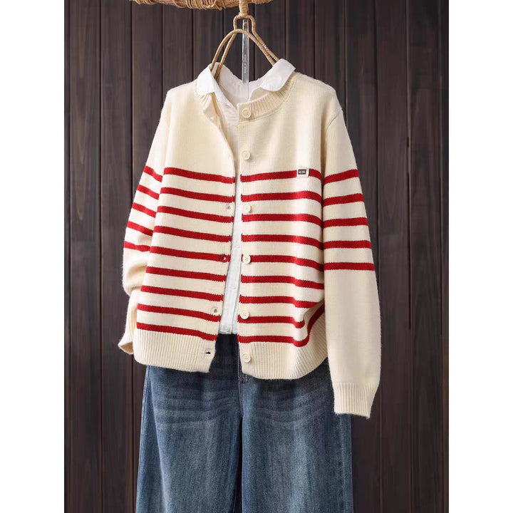 Damen Designer Strickjacke Drune