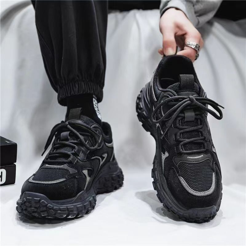 Damen Sportliche Trekking-Sneaker mit rutschfester Profilsohle und atmungsaktivem Obermaterial Drune