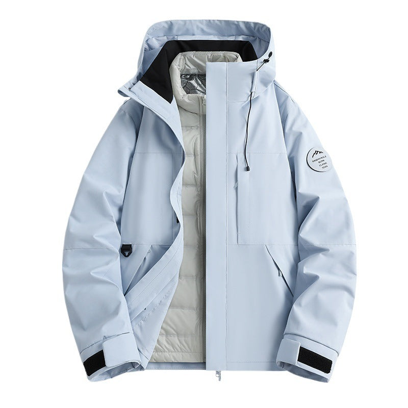 Damen Wasserdichte und isolierte Outdoor-Jacke Drune