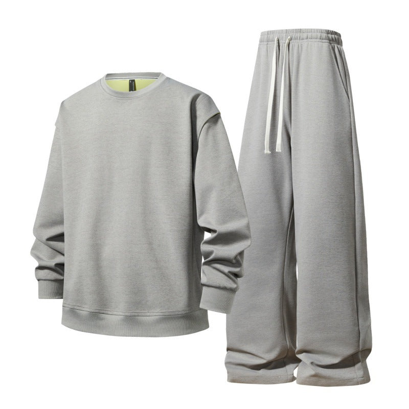 Damen Stylisches Sweatshirt und Sporthose Set Drune