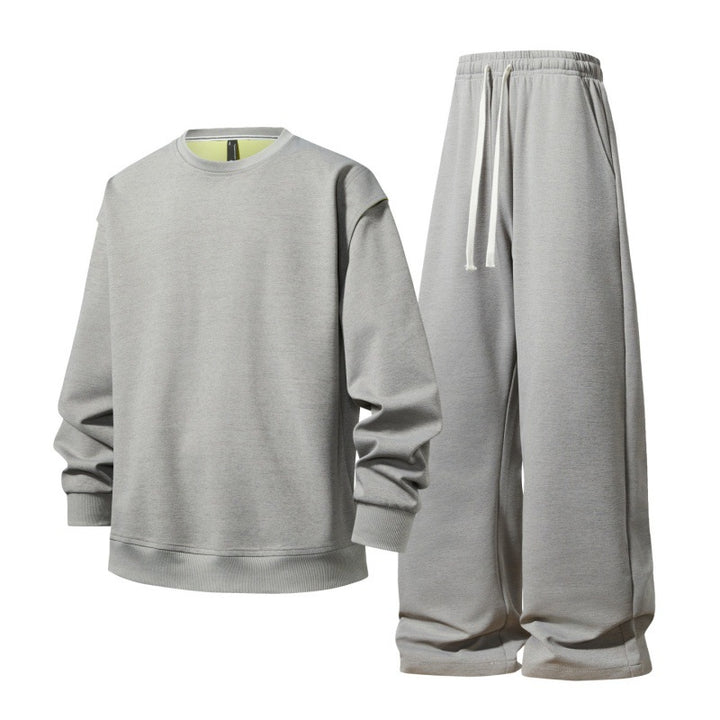 Damen Stylisches Sweatshirt und Sporthose Set Drune