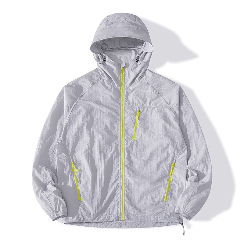 Damen Atmungsaktive und wasserdichte Outdoor-Jacke Drune