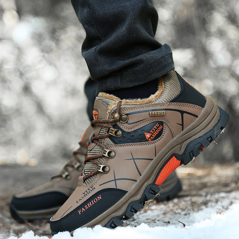 Herren Multifunktionale Outdoor-Schuhe mit rutschfester Sohle und isolierender Innenausstattung Drune