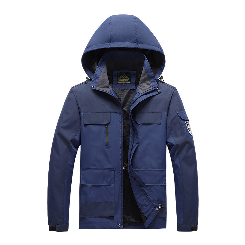 Herren robuster Outdoor-Fieldparka Drune