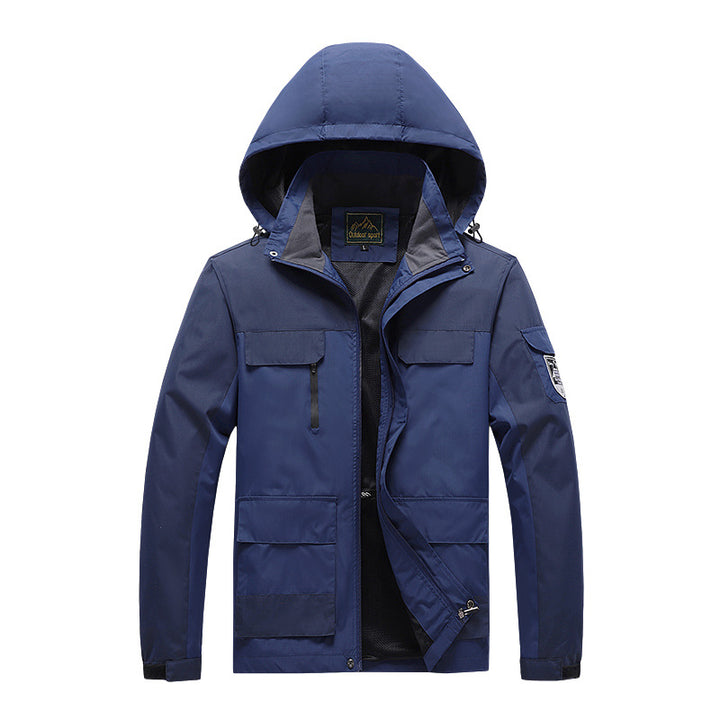 Herren robuster Outdoor-Fieldparka Drune