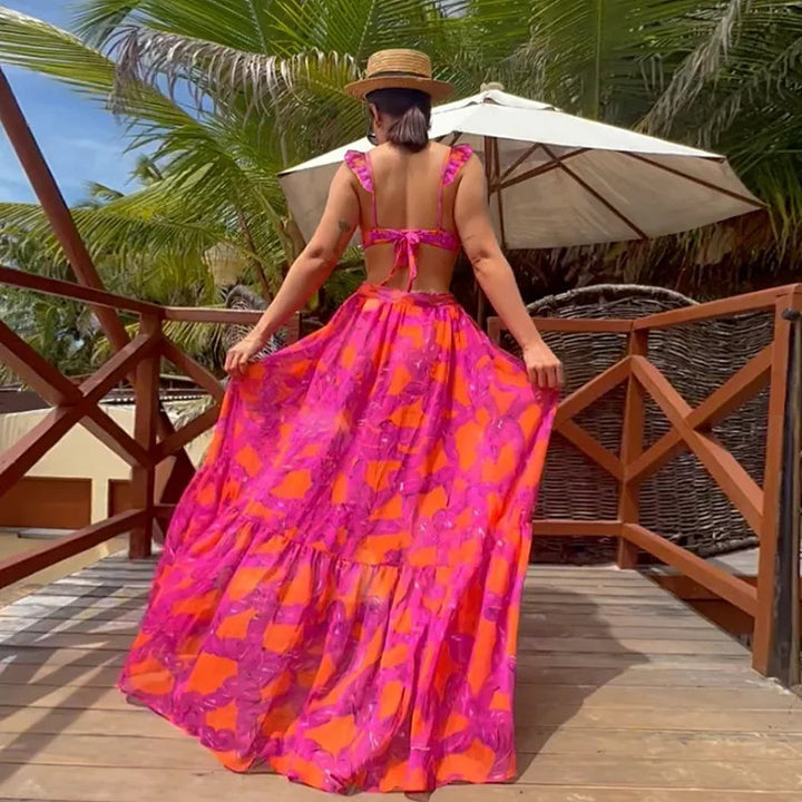 Damen Bikiniset mit voluminösem Rock von Drune