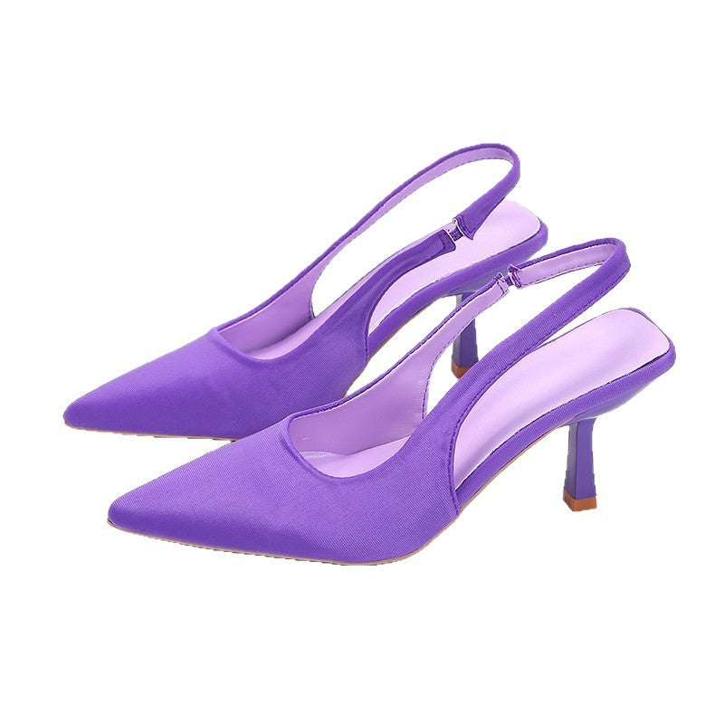 Damen Slingback-Pumps mit spitzem Design und elegantem Absatz Drune