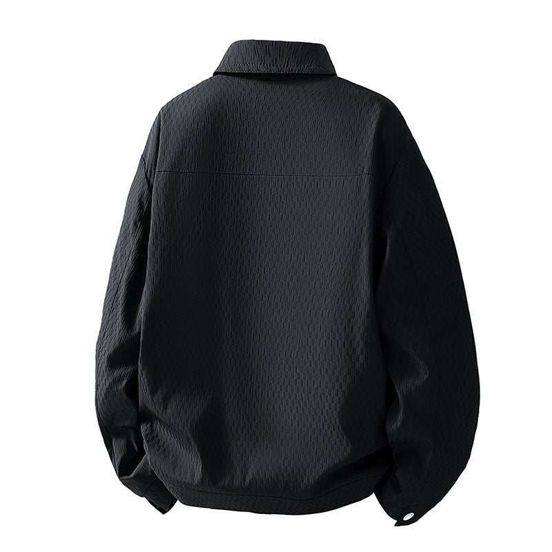 Herren Lässige Hemdjacke Drune