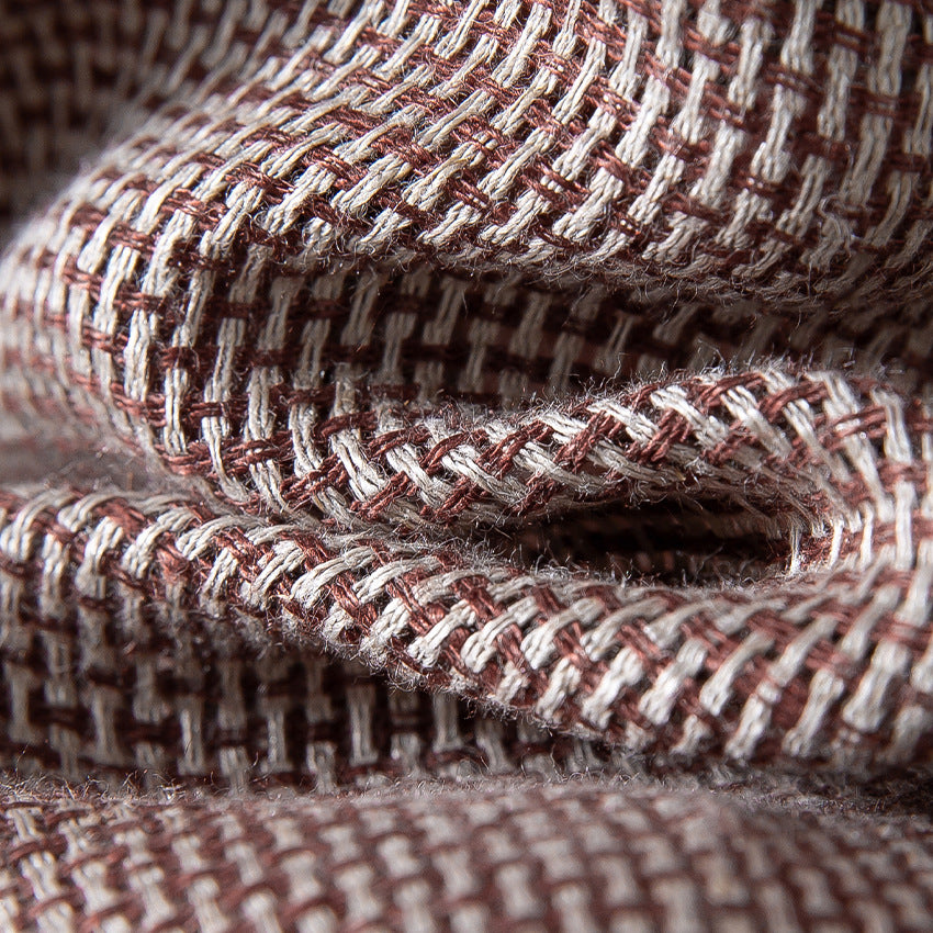 Damen Ärmellose Strickweste mit Stehkragen, Knopfleiste und aufgesetzten Taschen Drune