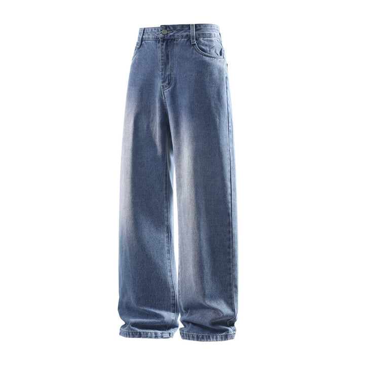 Damen Weite High‑Waist Baggy‑Jeans mit hohem Bund, Five‑Pocket & extra weitem Bein Drune