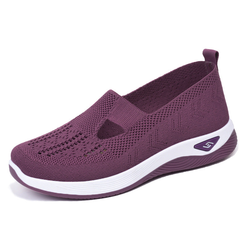 Damen Atmungsaktive Slip-On Sneakers mit elastischem Design Drune