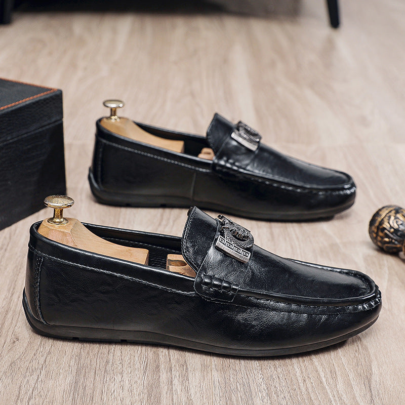 Herren Elegante Mokassins mit Metalldetails Drune