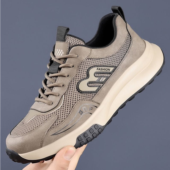 Herren Plateau-Sneaker mit atmungsaktivem Mesh und ergonomischer Dämpfung Drune
