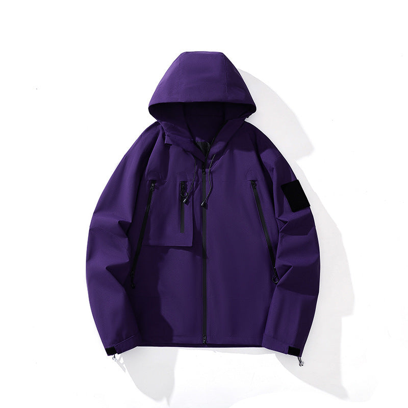 Herren technische Multifunktionsjacke mit praktischen Taschen Drune