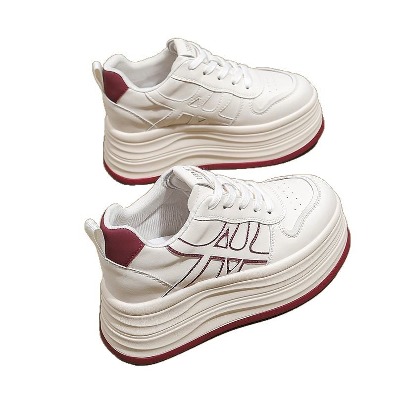 Damen modische Plateau-Sneaker mit einem komfortablen und atmungsaktiven Design Drune