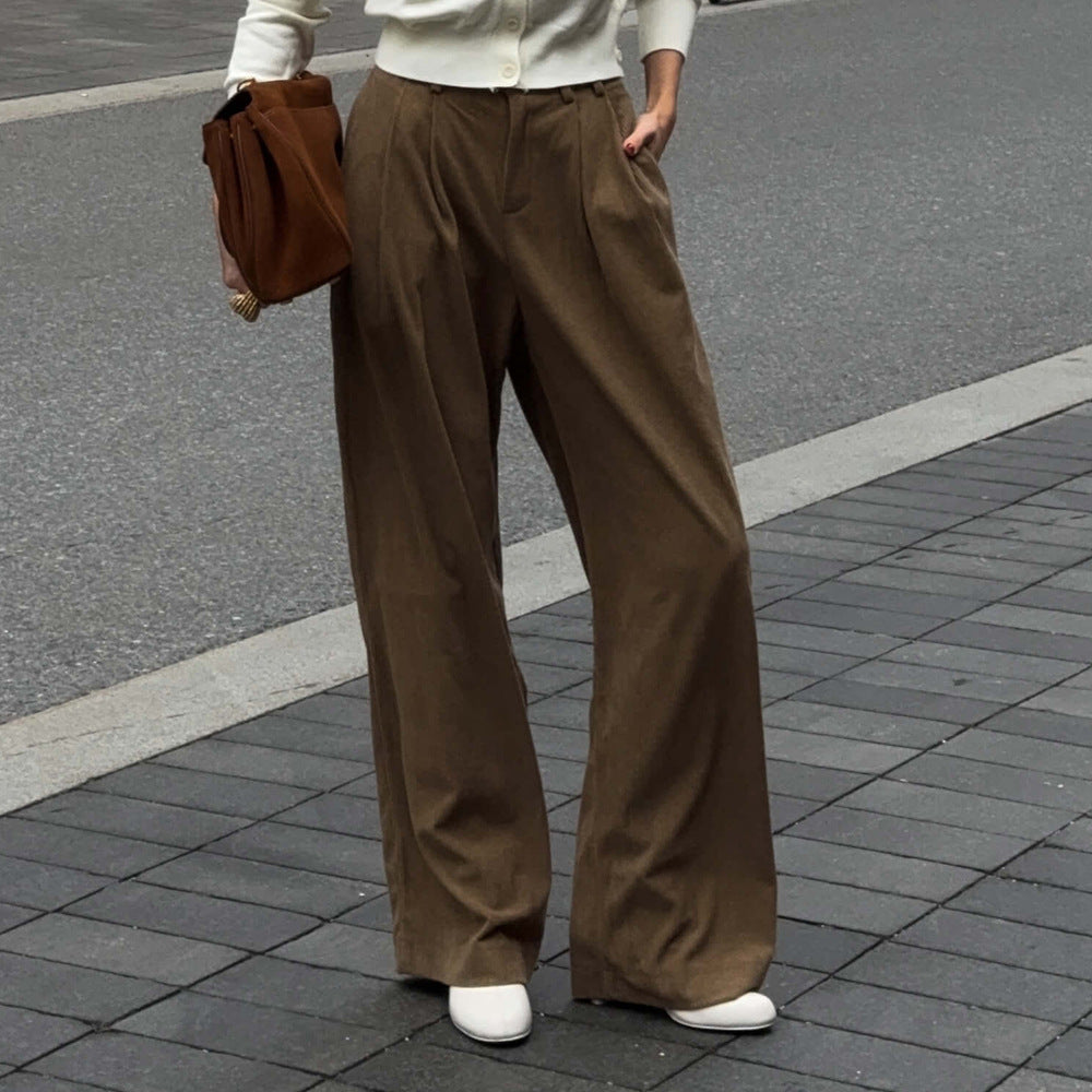 Damen weite Cordhose Drune