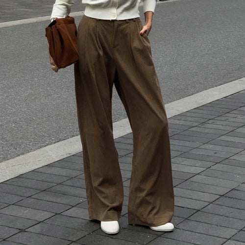 Damen weite Cordhose Drune