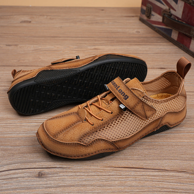 Herren Atmungsaktive Freizeitschuhe mit rutschfester Sohle und ergonomischem Design Drune