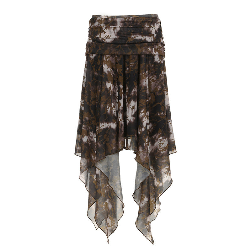 Damen Maxirock mit vielfältigen Patchwork-Mustern Drune