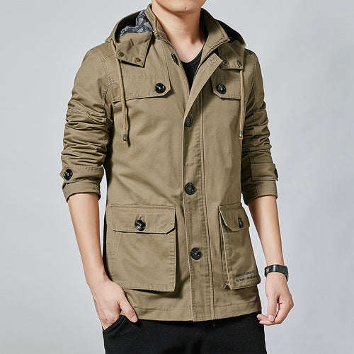 Herren modische Übergangsjacke Drune