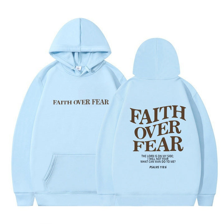 Damen Kapuzenpullover mit inspirierendem Schriftzug und hochwertiger Baumwolle Drune