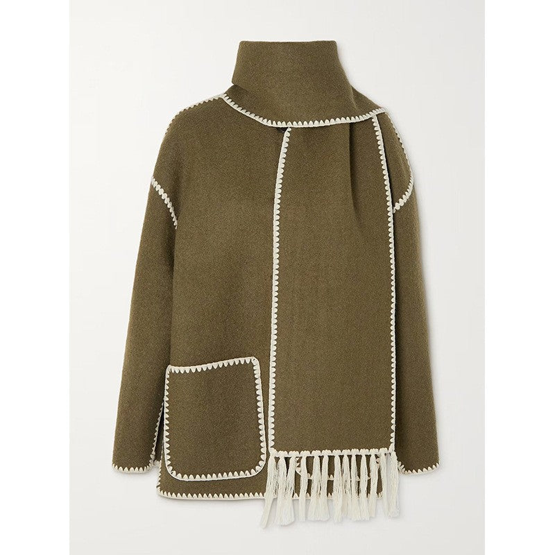 Damen Schicke und bequeme Strickjacke Drune