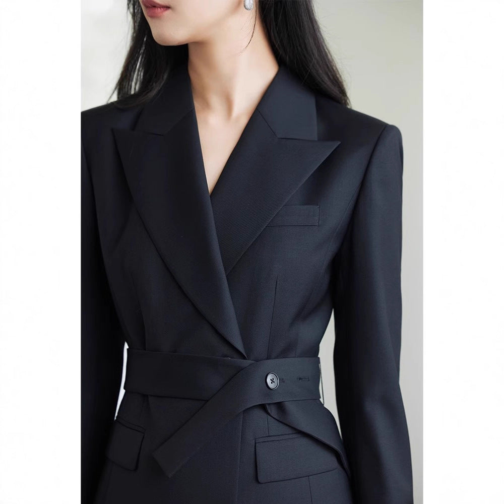 Damen Eleganter Doppeltbreasted Blazer Drune 1789268859
