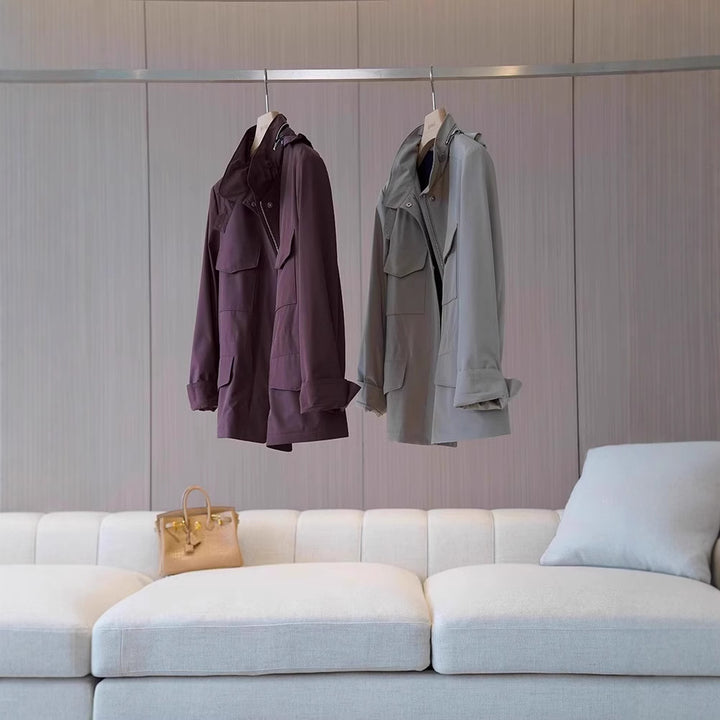 Damen Stylische Übergangsjacke mit praktischen Taschen Drune