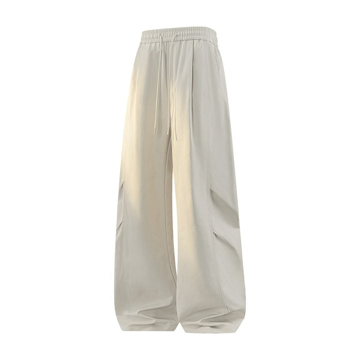 Damen Weite Cargo-Freizeithose mit elastischem Bund, Tunnelzug & Utility-Beintasche Drune