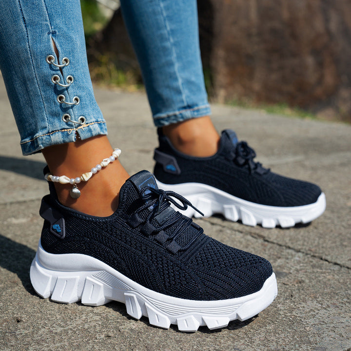 Damen Hochwertige Freizeitschuhe mit dämpfender Sohle Drune