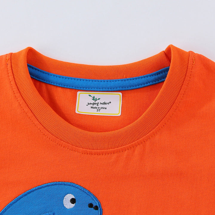 Jungen T-Shirt mit verspieltem Dinosaurier-Motiv Drune