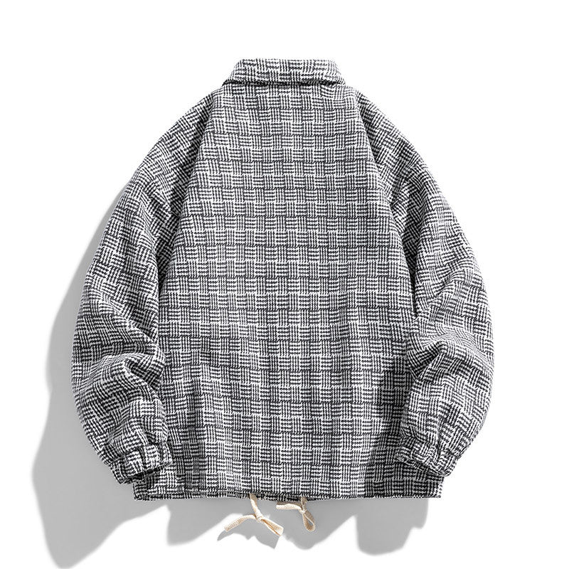 Herren Übergroße Utility-Jacke Drune