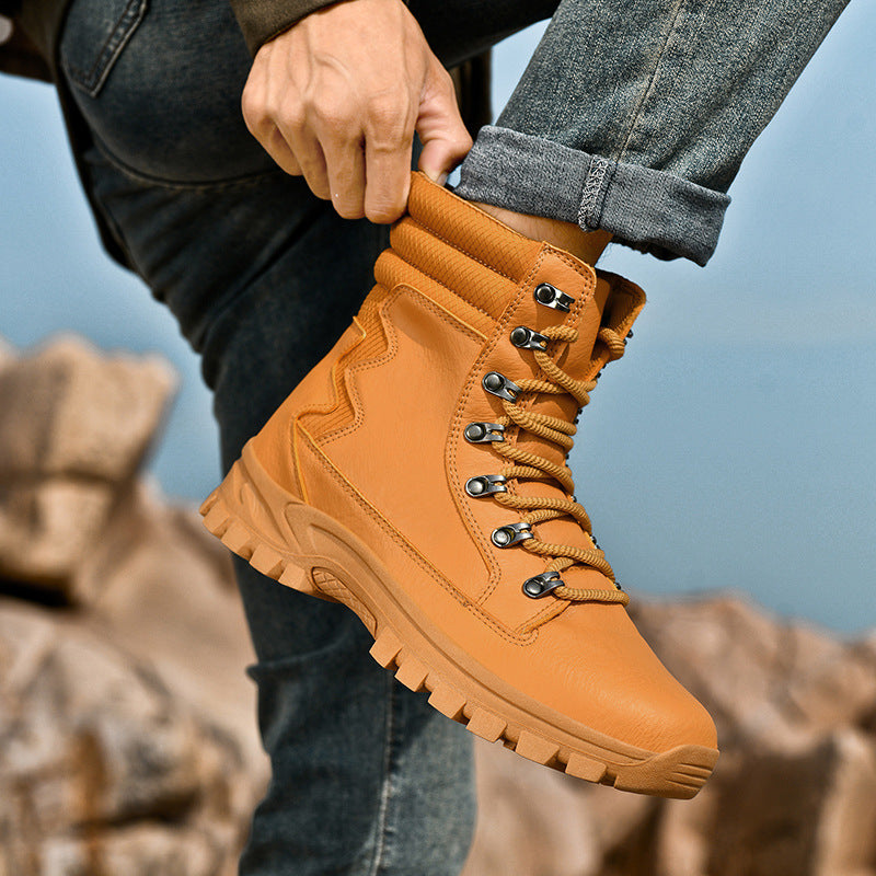 Damen Robuste gepolsterte Trekkingstiefelette mit griffiger Mehrzonenprofilsohle Drune