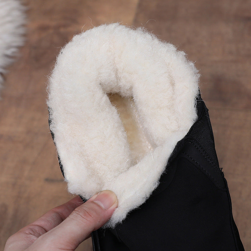 Damen Winterstiefel mit weichem Innenfutter und rutschfester Sohle Drune