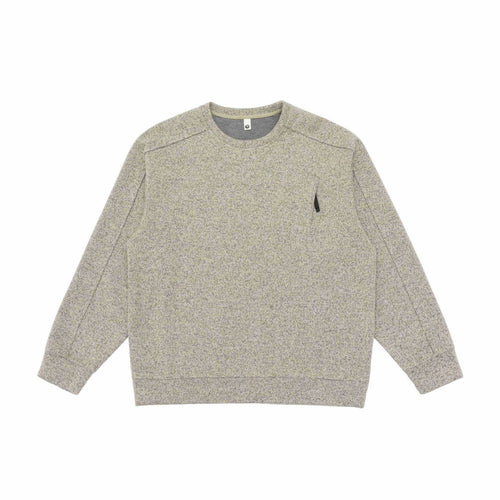 Unisex Strukturierter Rundhals-Sweatshirt mit Raglanärmeln und geripptem Saum Drune