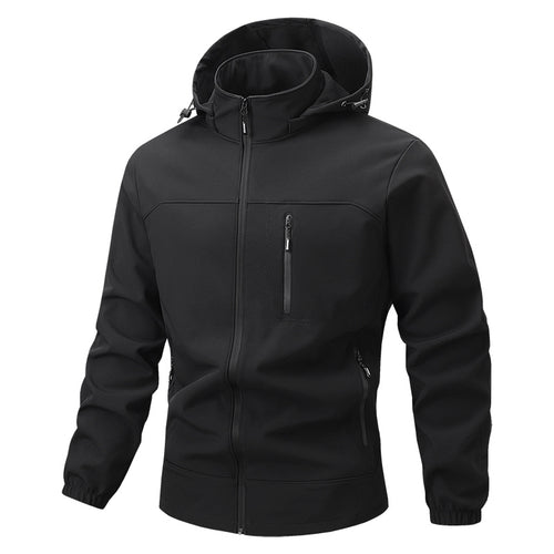 Herren Funktionale Sportjacke mit Kapuze und Jogginghose Drune