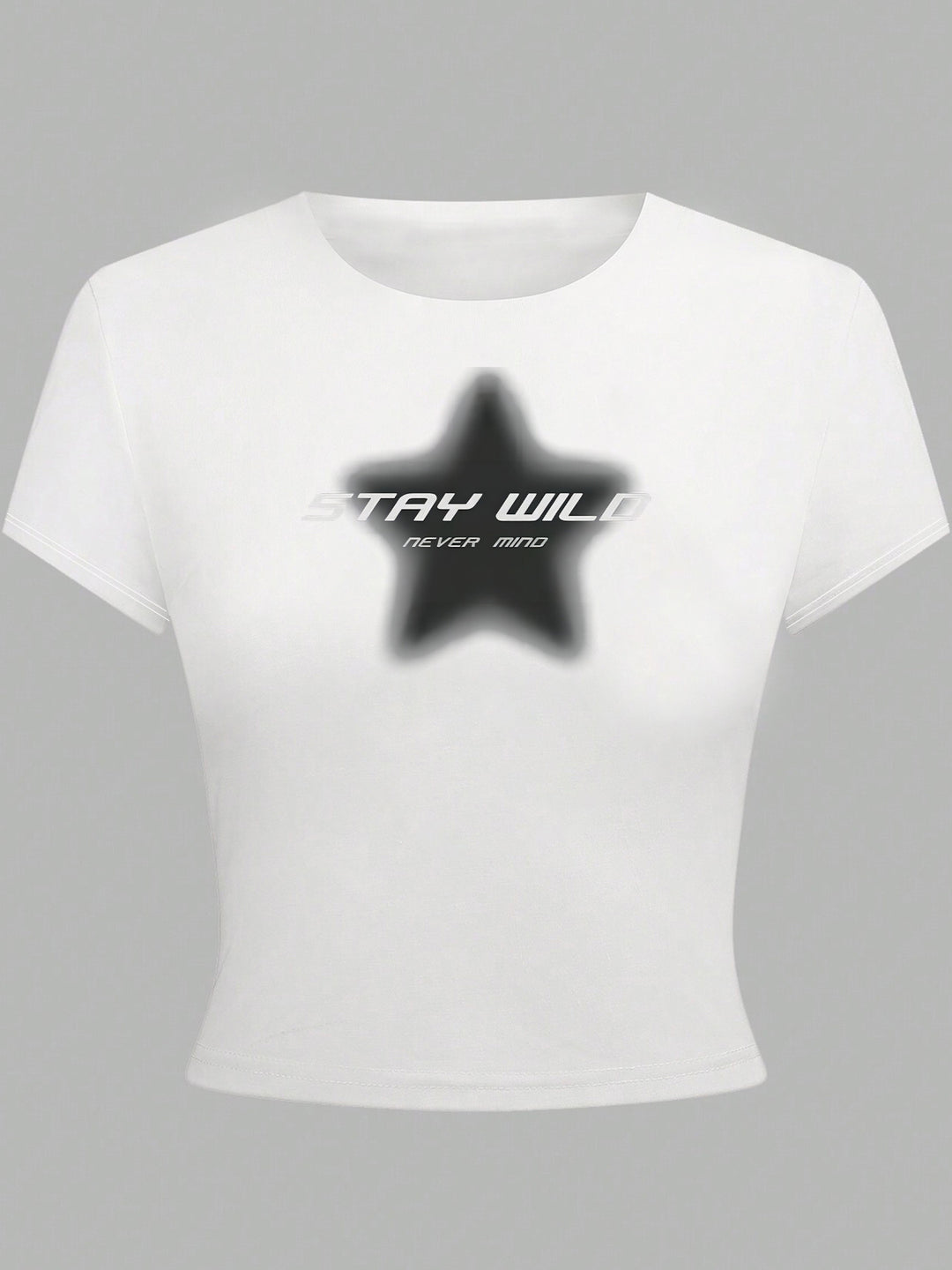 Damen T-Shirt mit funkelndem Discokugel-Motiv und zeitgemäßem Schleifendetail Drune