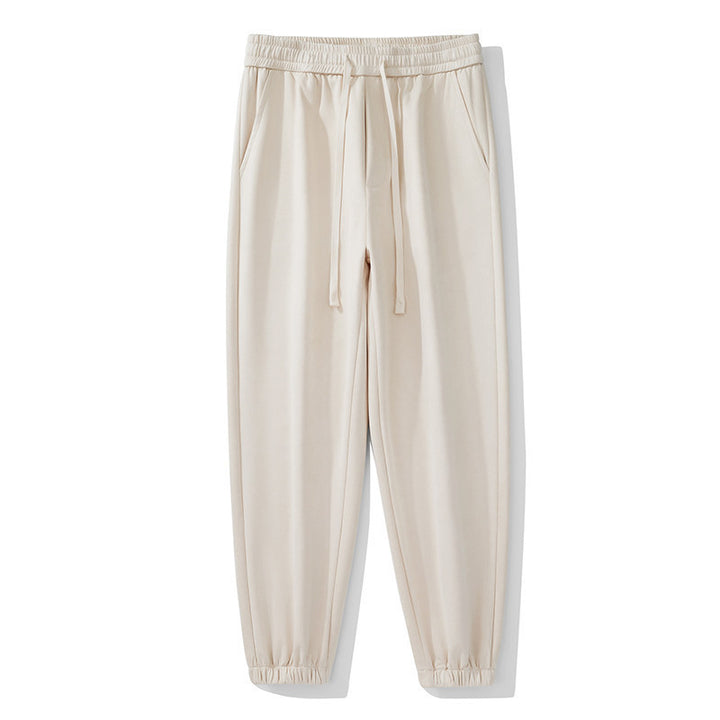 [Herren] Tapered Jogginghose mit elastischem Bund, Kordelzug & Bündchen Drune
