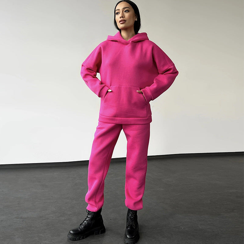 Damen Comfort-Wellness-Hoodie-Set Drune