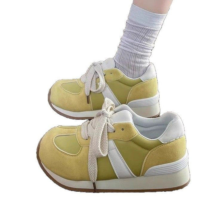Damen Sportliche Sneaker mit bequemer Dämpfung und atmungsaktiver Oberflächenstruktur Drune