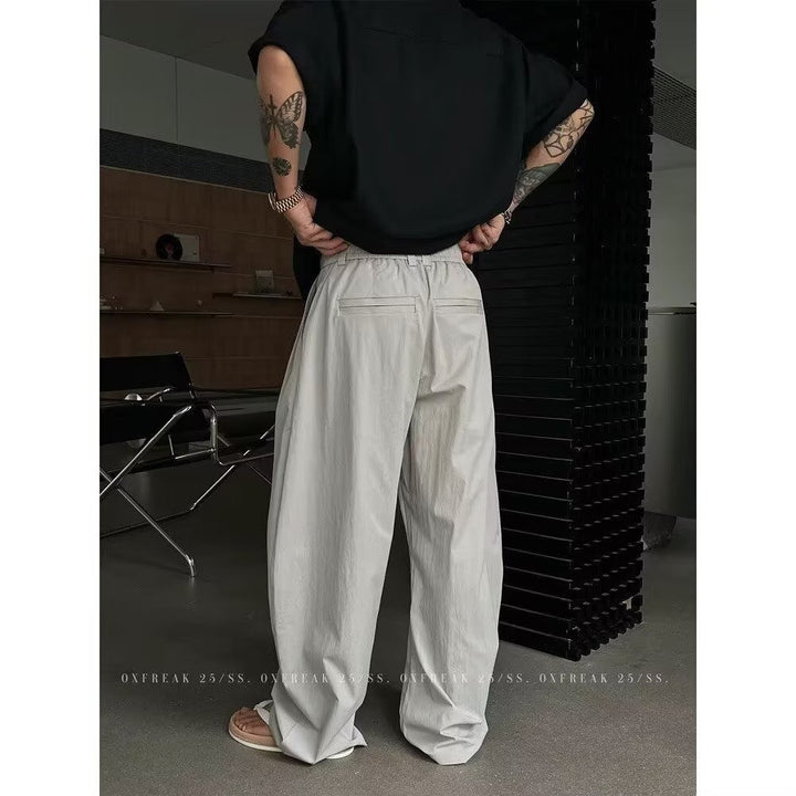 Herren Trendige Locker geschnittene Kurzarm Hemdbluse Drune