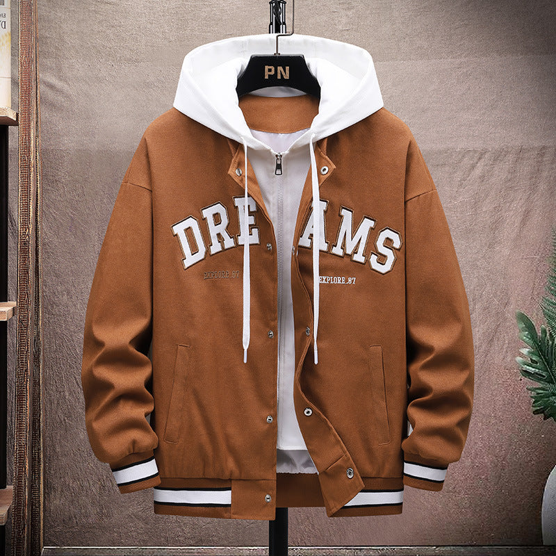 Herren Sportliche Jacke mit Kapuze Drune