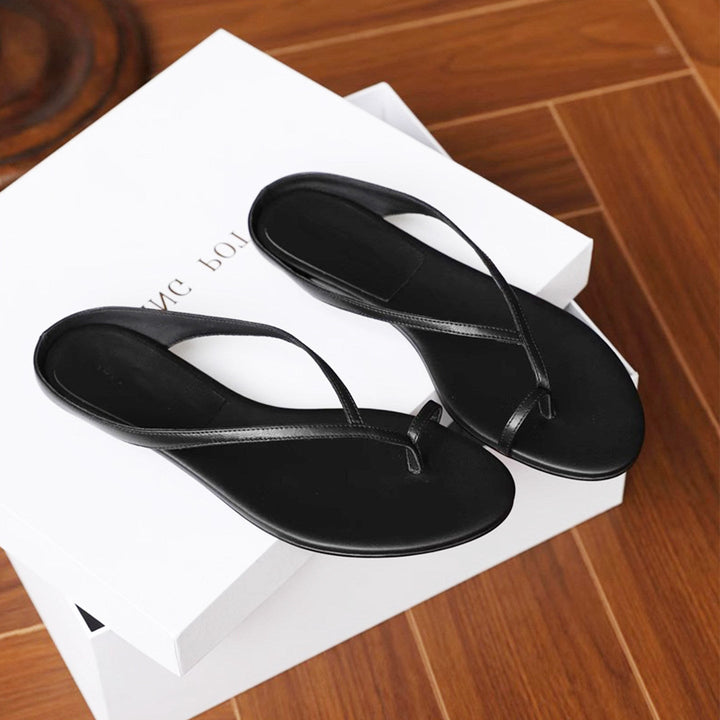 Damen Zehentrenner-Sandalen mit elegantem Riemendesign und leichtem Fußbett Drune