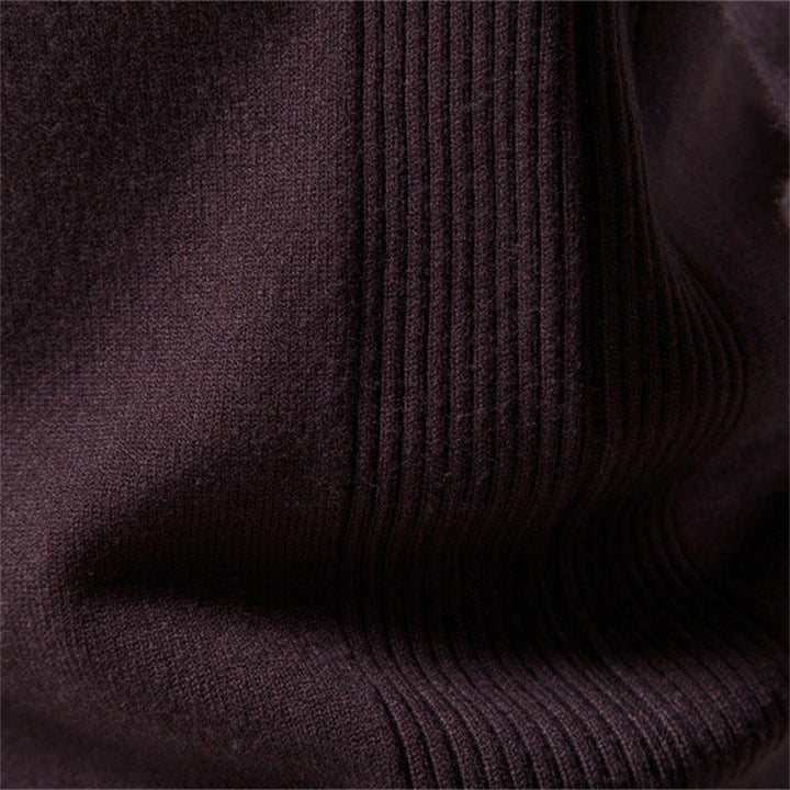 Herren Rundhals Pullover aus hochwertiger Baumwolle Drune