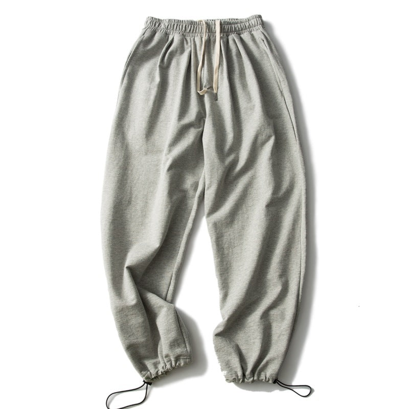 Unisex Relaxed-Fit Jogginghose mit elastischem Bund, Tunnelzug und verstellbarem Saum Drune
