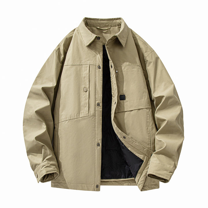 Herren Funktionale Fieldjacke mit Thermofutter und Utility-Taschen Drune